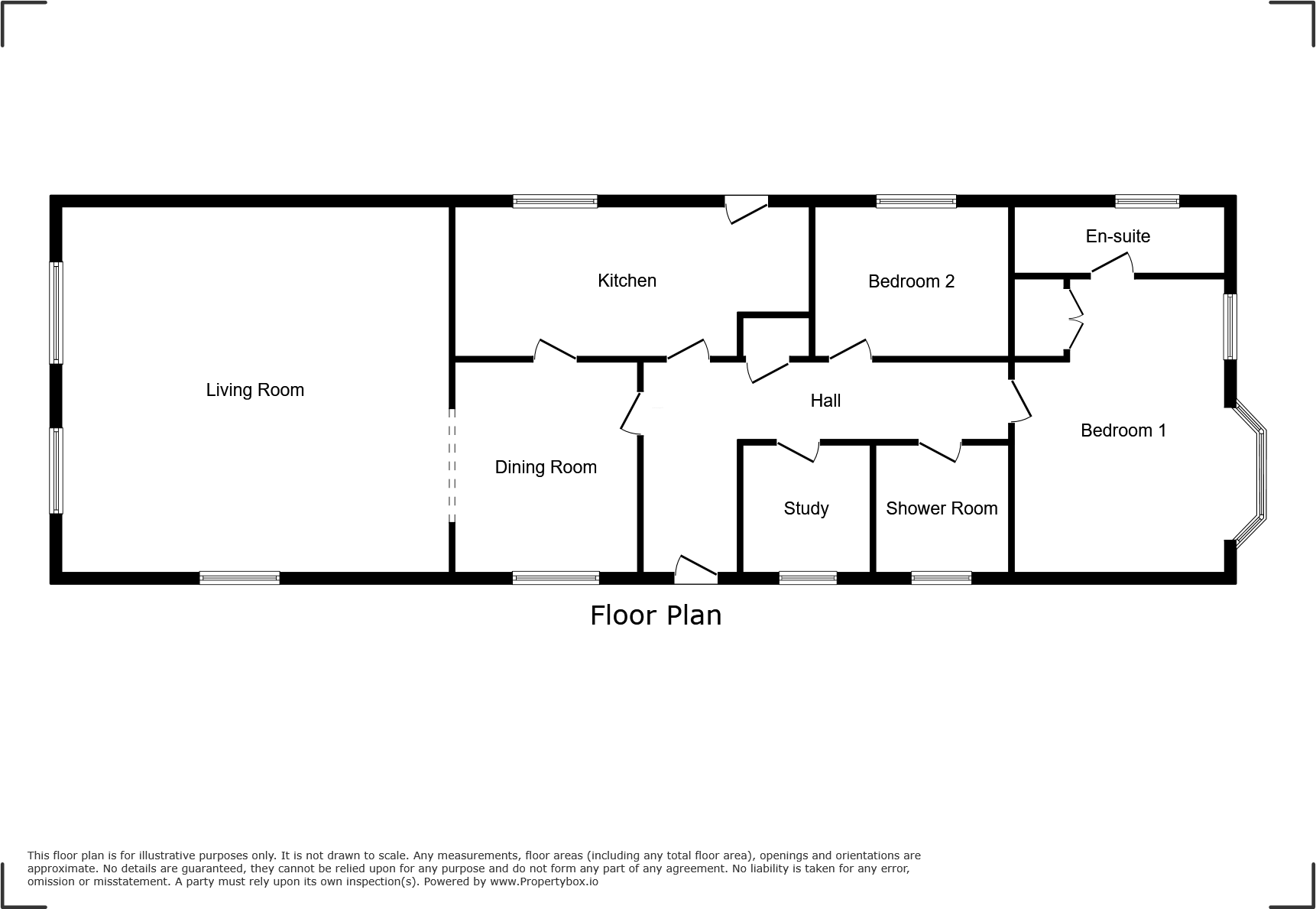 Aston Road, Broadway, Worcestershire floorplan