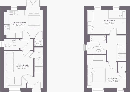 Mansfield Road, Clipstone, NG21 9FG floorplan