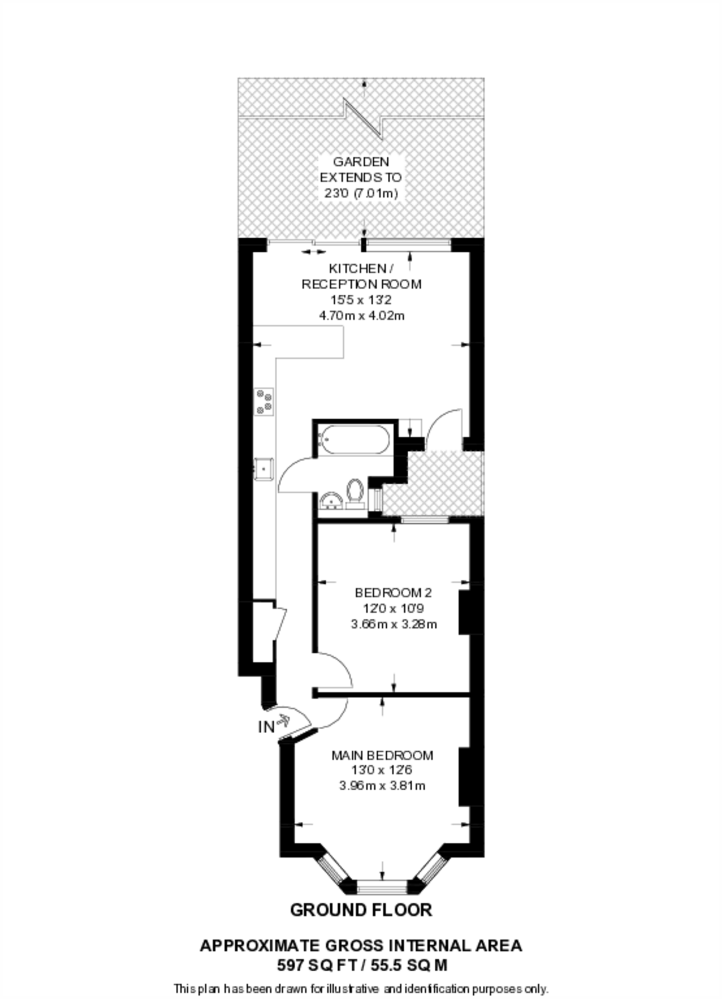 Grayshott Road, Battersea, London, SW11 floorplan