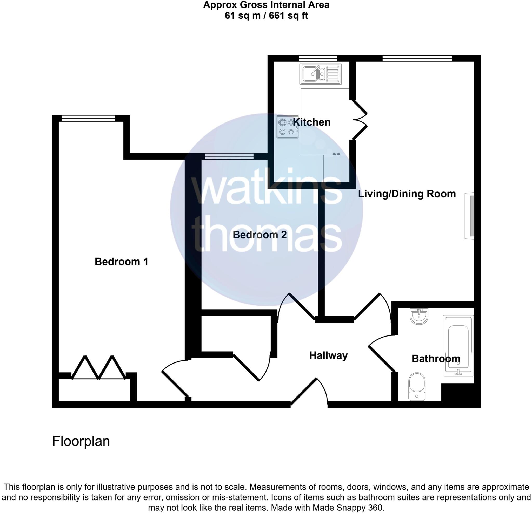 22, Watkins Court floorplan