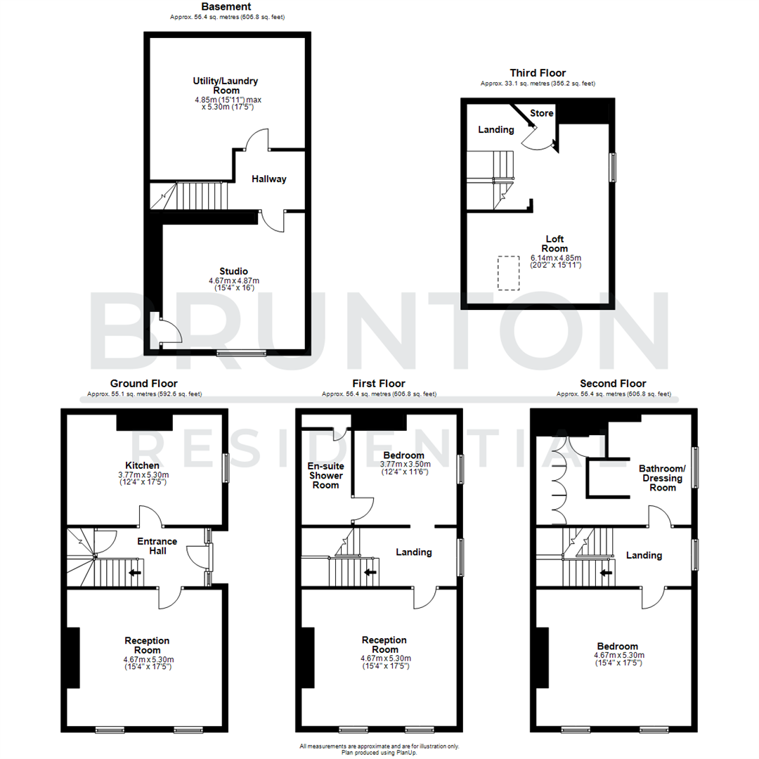 Swinburne Place, Summerhill Square, NE4 floorplan