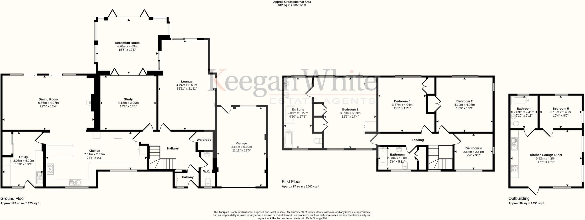 Hamilton Road - 4 Bed House With Additional Self-Contained Annex floorplan