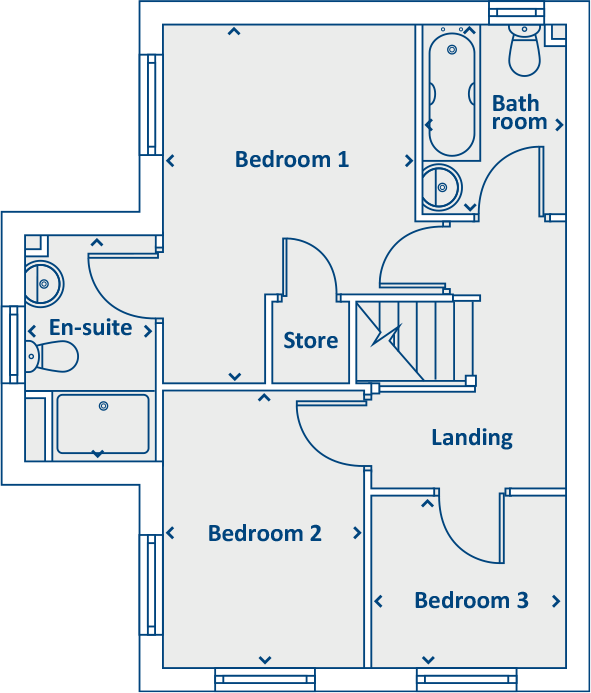 Foxton Drive, 
Glenrothes
KY7 4UA floorplan