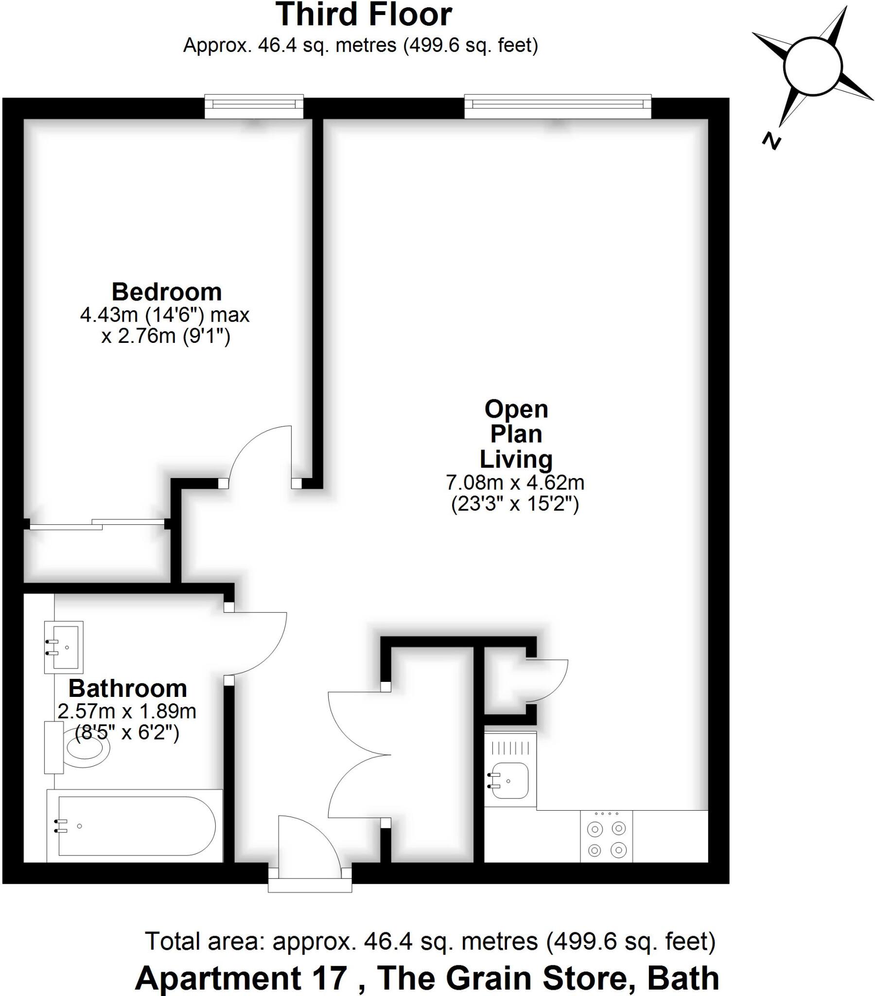 17 The Grain Store Spring Wharf floorplan