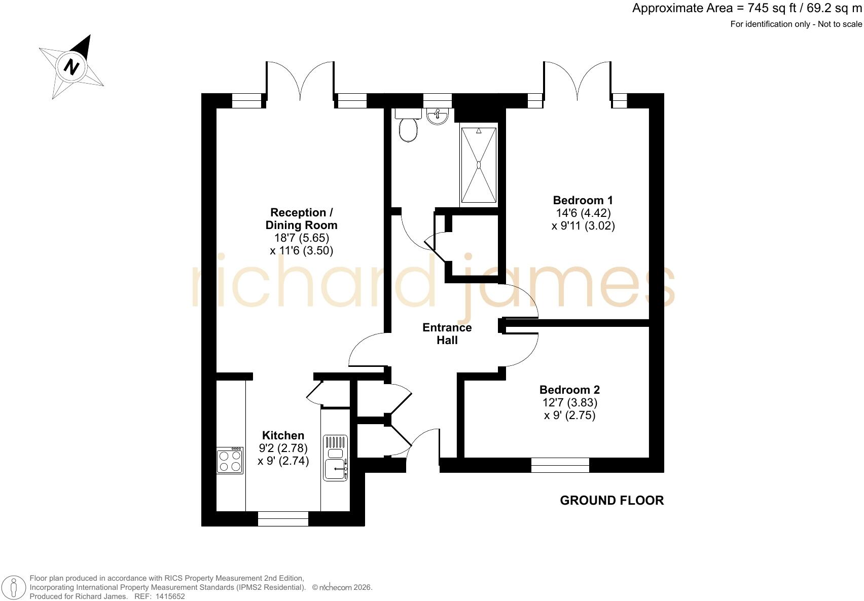 Jeffrey Close, Tadpole Garden Village, Swindon, SN25 floorplan