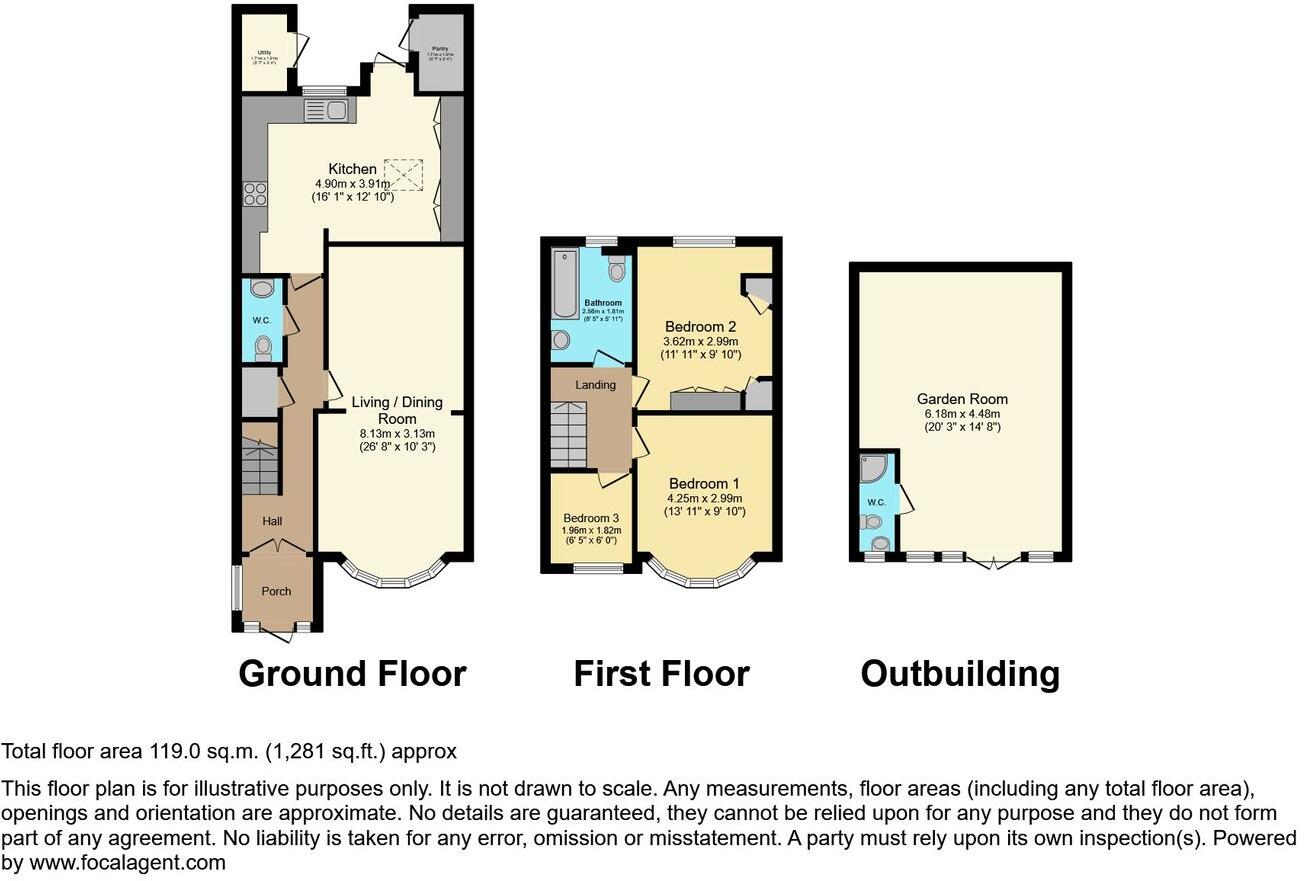Tees Avenue, Perivale, Greenford, UB6 floorplan