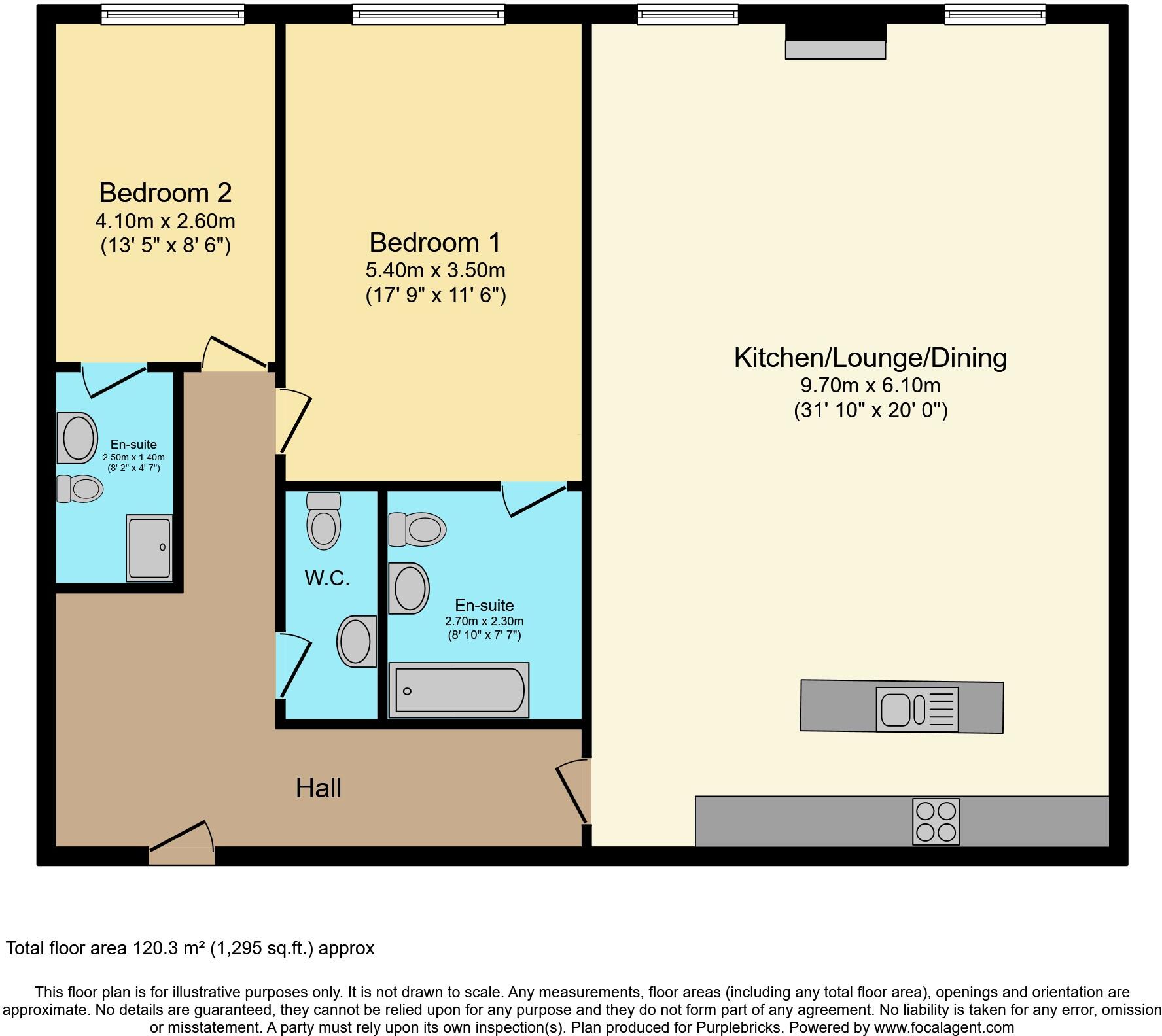 Litton Mill, Buxton, SK17 floorplan