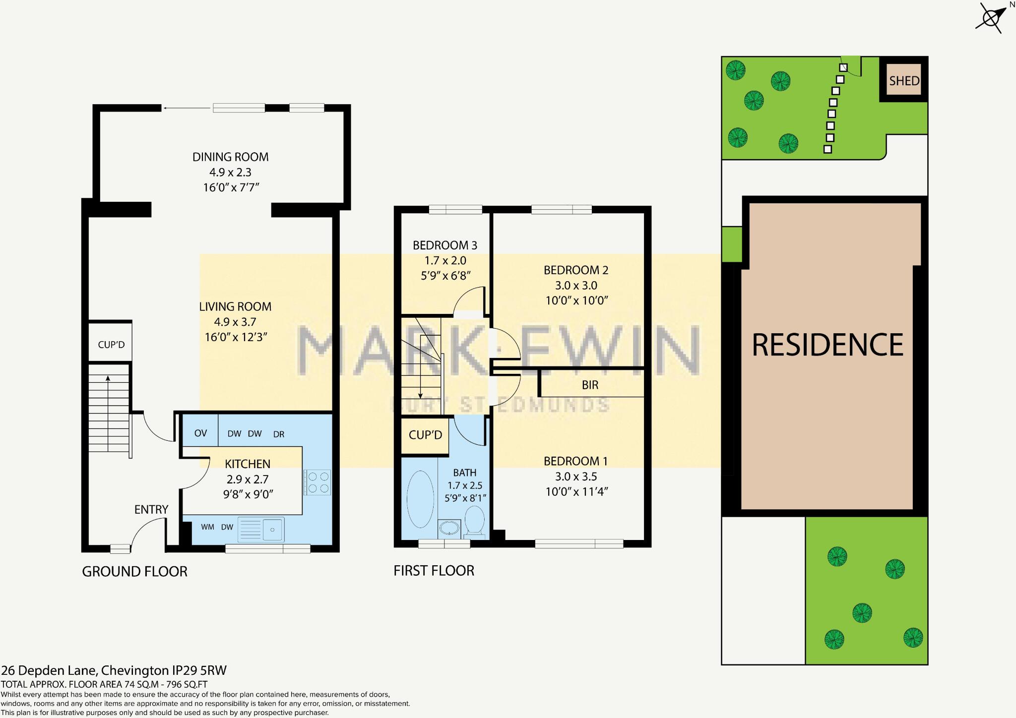 Depden Lane, Chevington floorplan