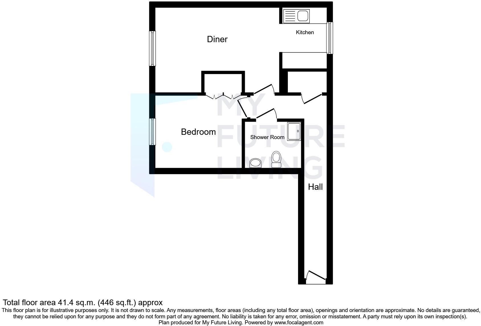 Homegreen House, Wey Hill, Haslemere, GU27 floorplan