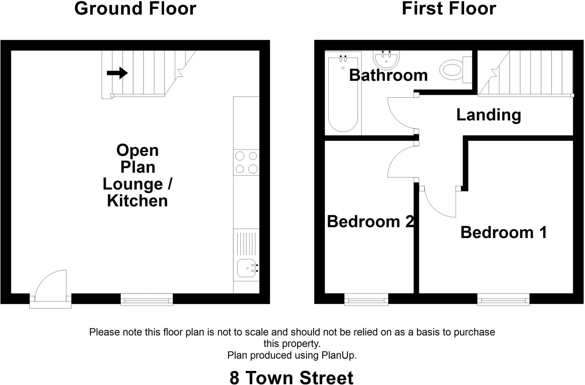 Town Street, Birkenshaw, Bradford, West Yorkshire, BD11 floorplan