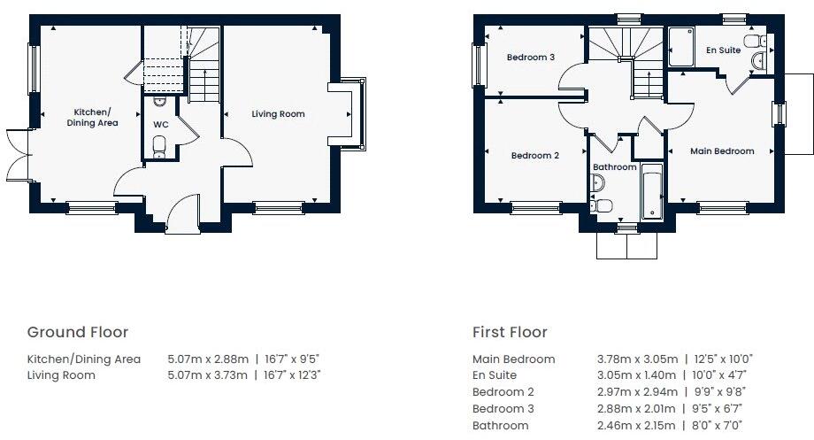 Galloway Drive, Market Drayton, Shropshire floorplan