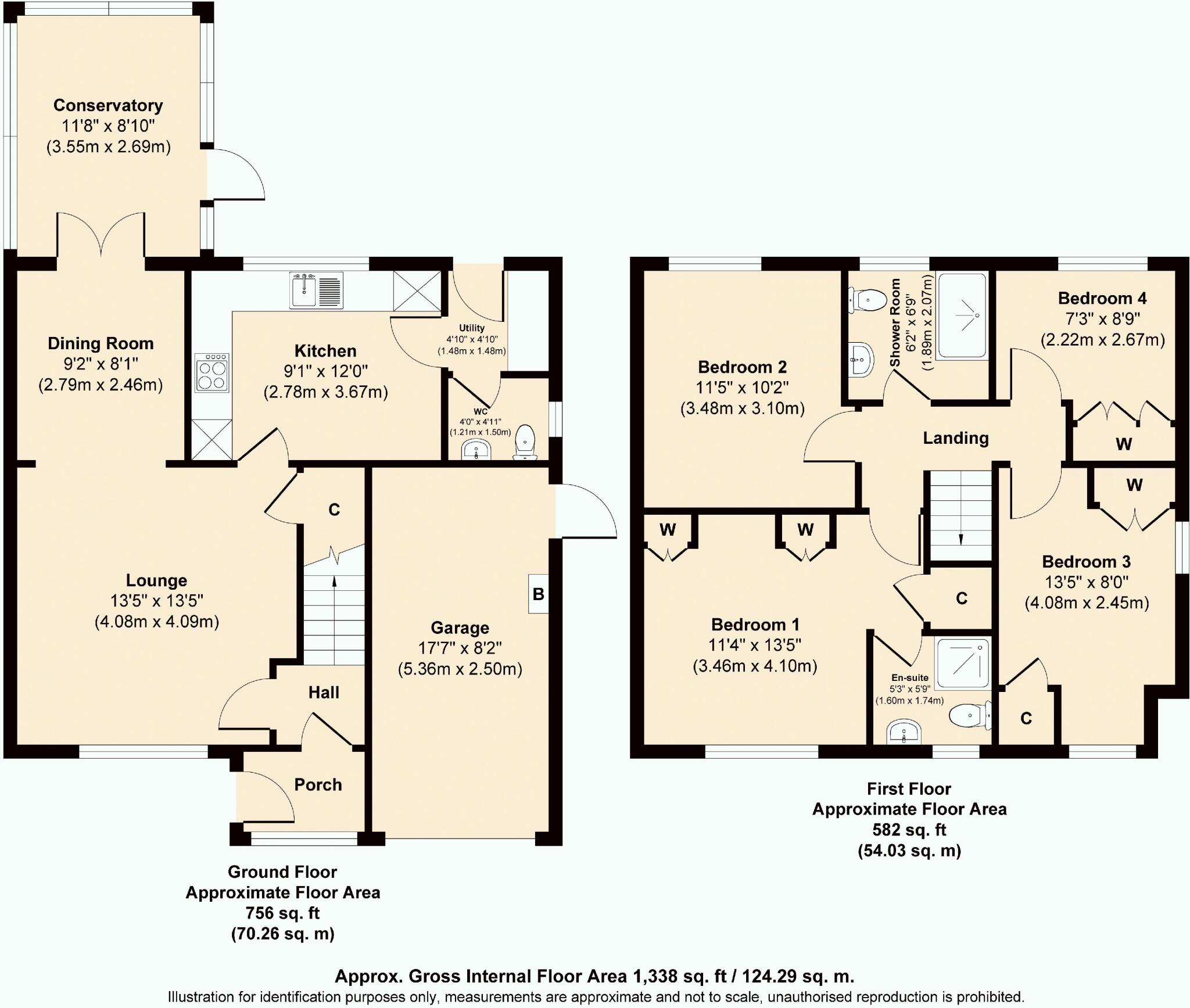 Sylvan Drive, Burnley floorplan