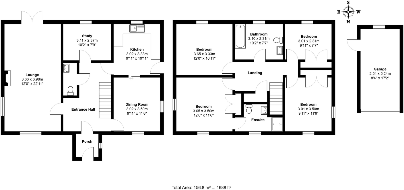 Ufford, Woodbridge floorplan