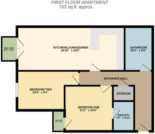Video Presentation Inside - Halle Mews, Benfleet floorplan