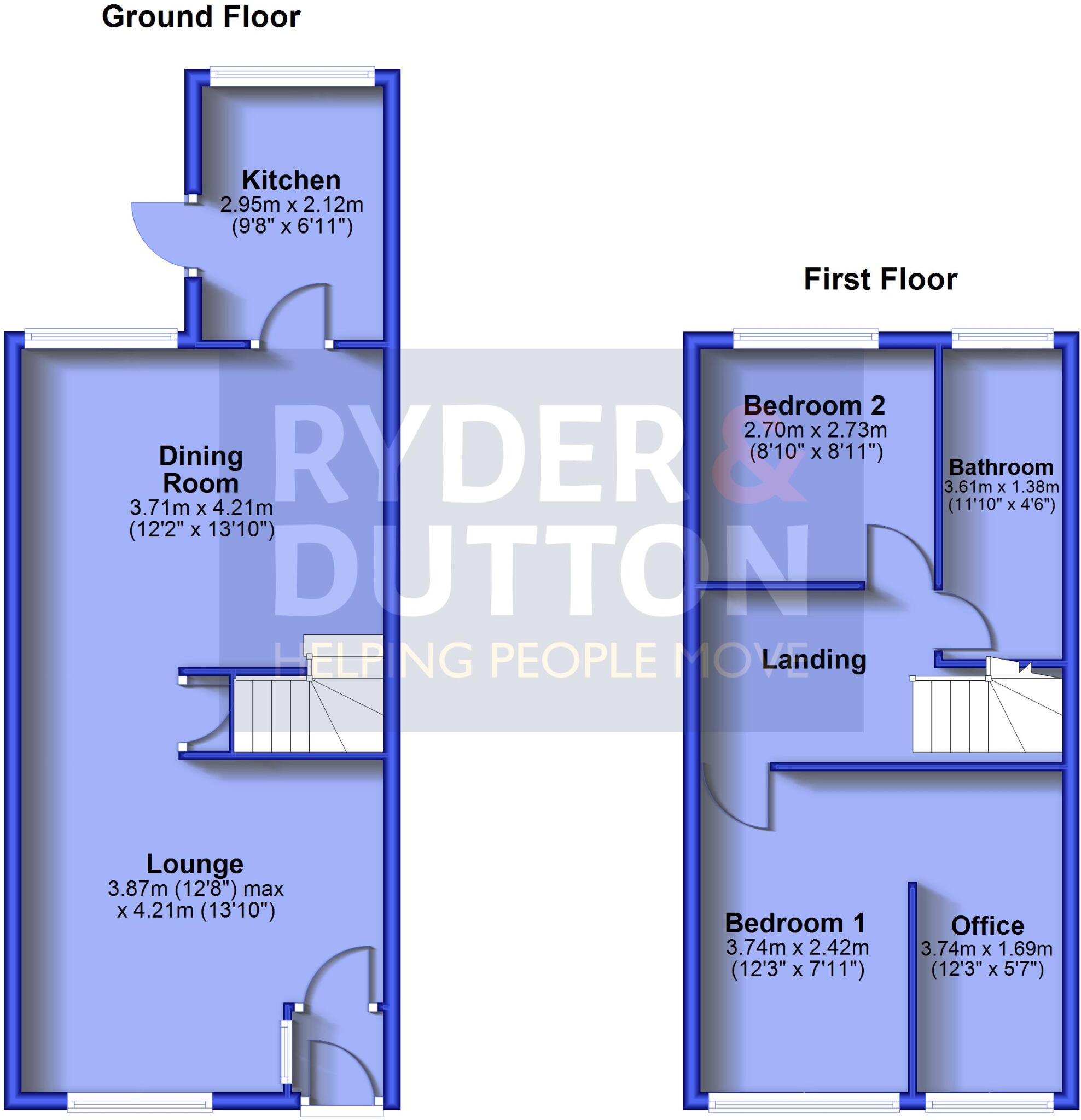 Butterworth Street, Chadderton, Oldham, Greater Manchester, OL9 floorplan