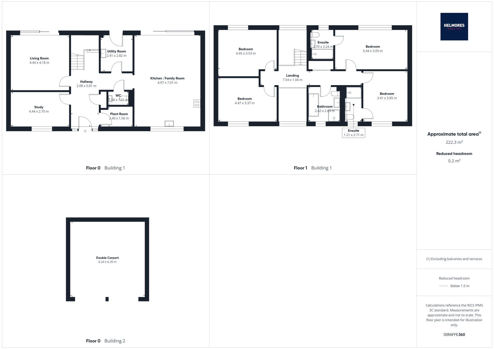 Hilltops, Cheriton Bishop, EX6 floorplan