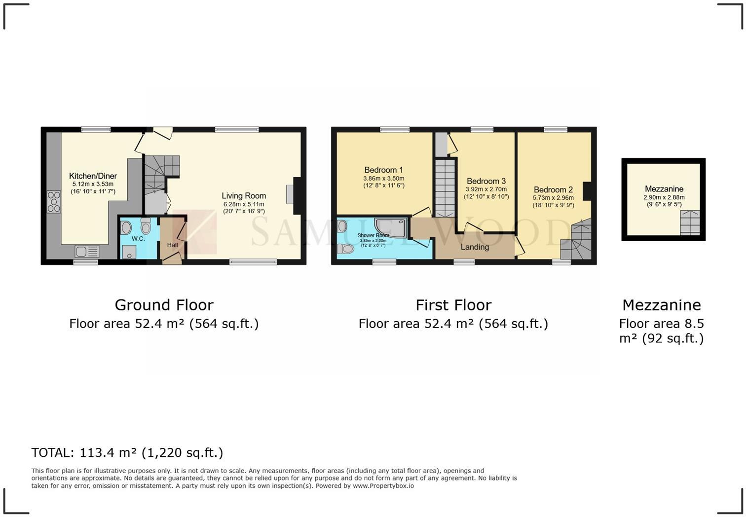 Pudleston, Leominster floorplan