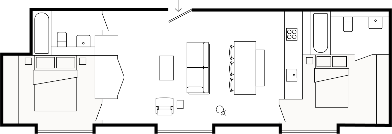 Kampus, Apt 313 Minshul House, 4 Little David Street, Manchester, Greater Manchester, M1 floorplan
