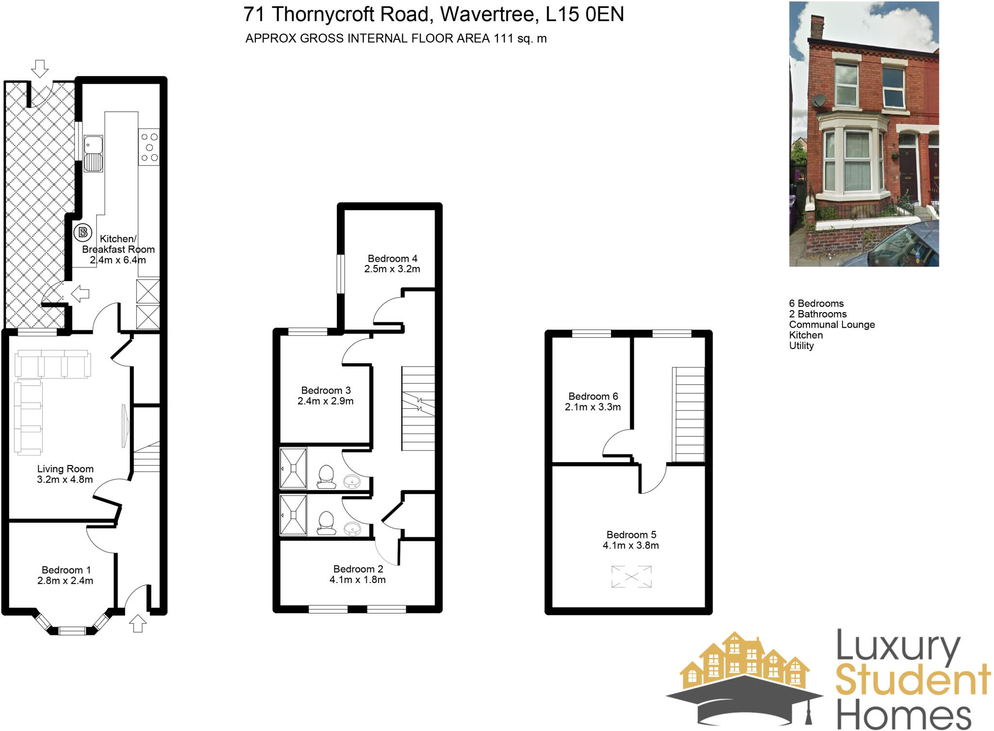Thornycroft Road, Liverpool floorplan