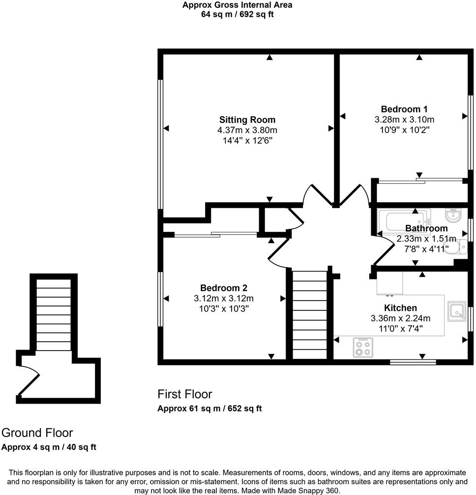 Lea Road, Sonning Common, Reading floorplan