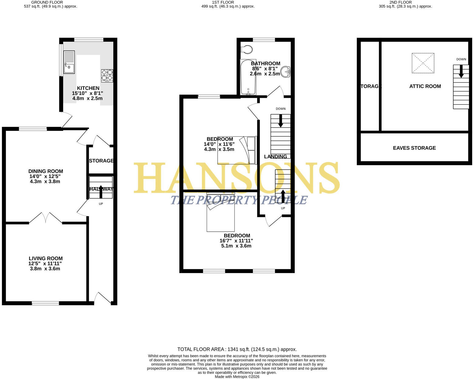 Hollins Villas, Walsden, Todmorden floorplan