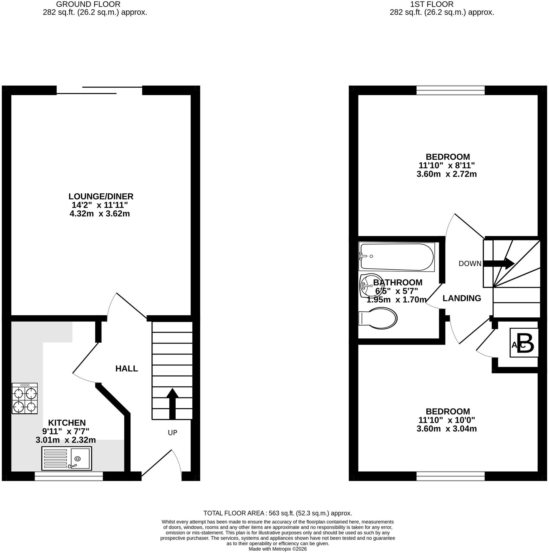 Pimpernel Close, Street floorplan