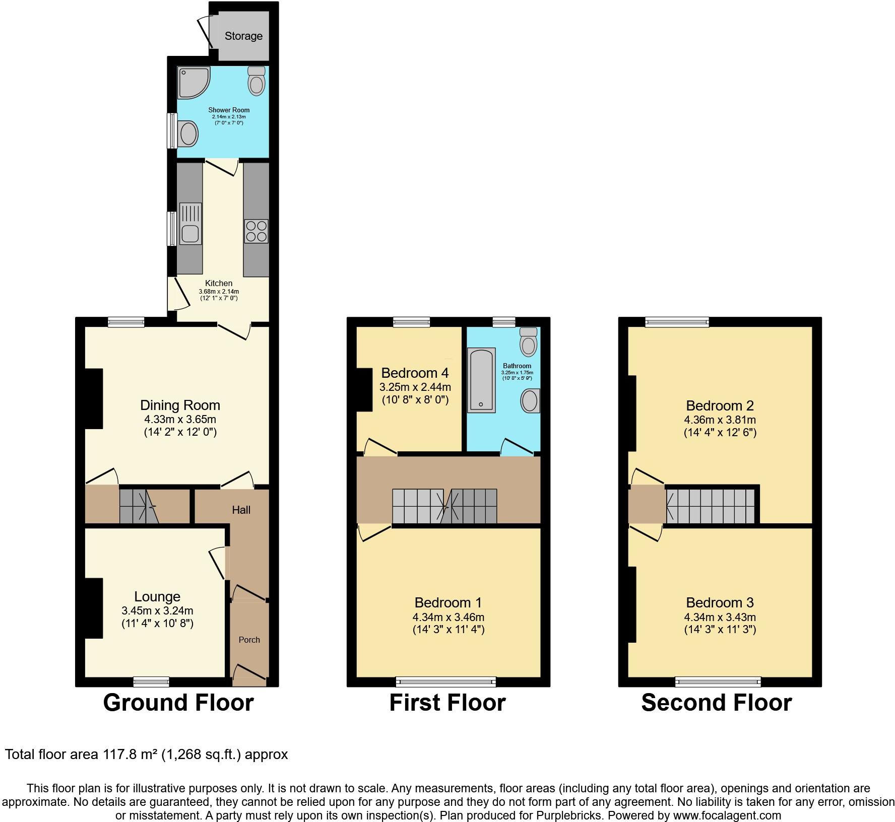 Ramsden Street, Barrow-in-Furness, LA14 floorplan
