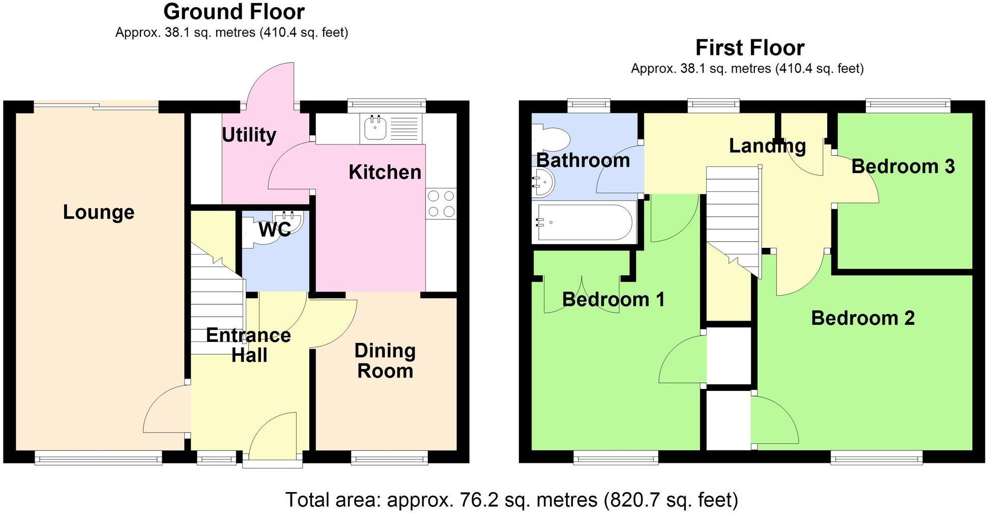 Spilsby Meadows, Spilsby, PE23 floorplan