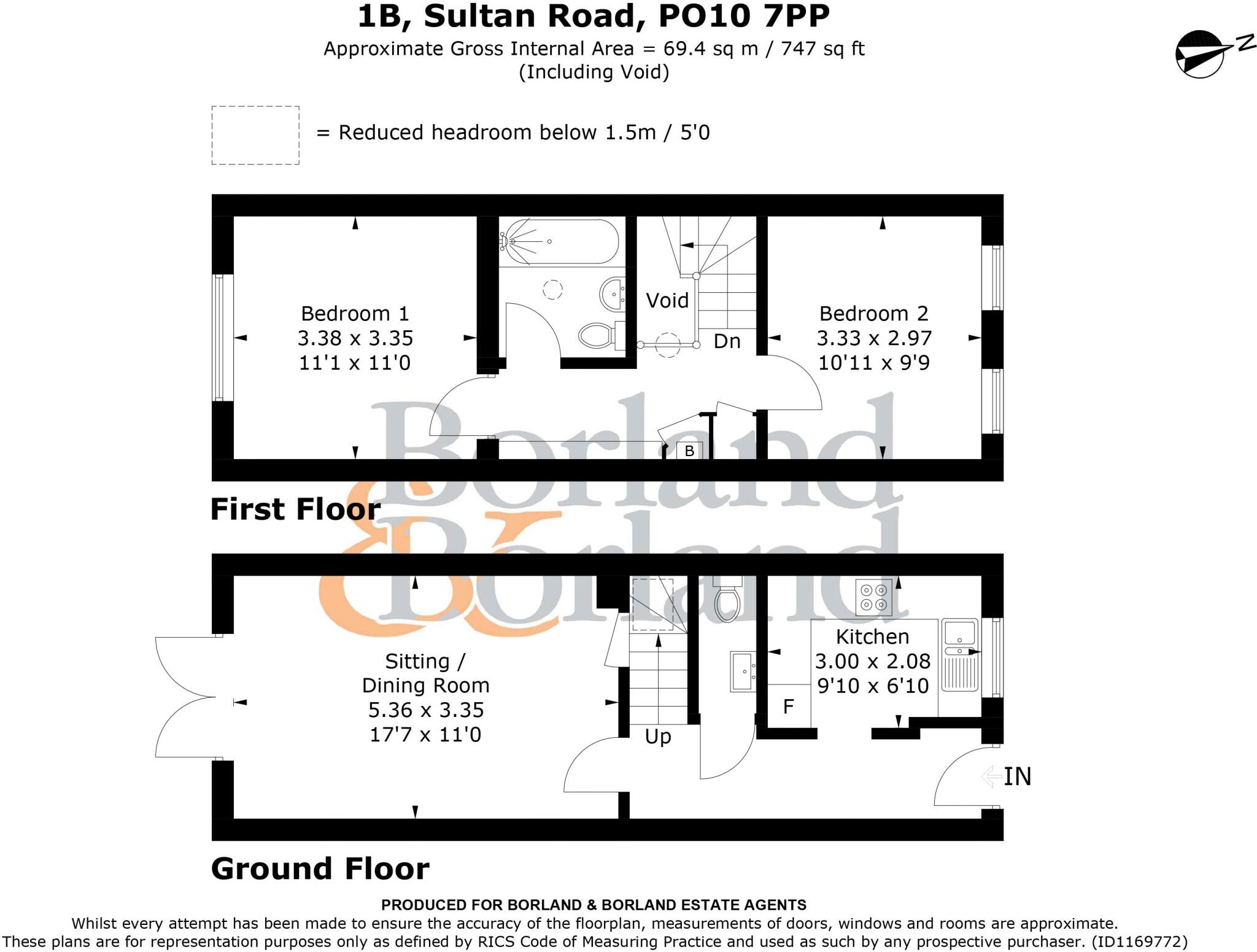 Sultan Road, Emsworth floorplan