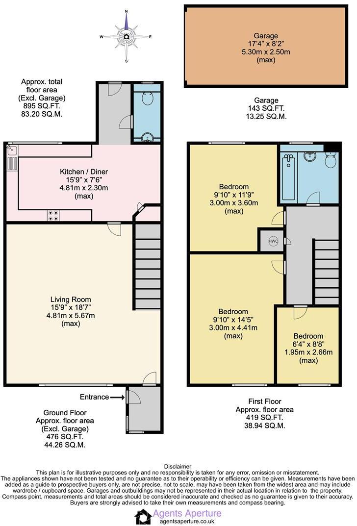 Colt Stead, New Ash Green floorplan