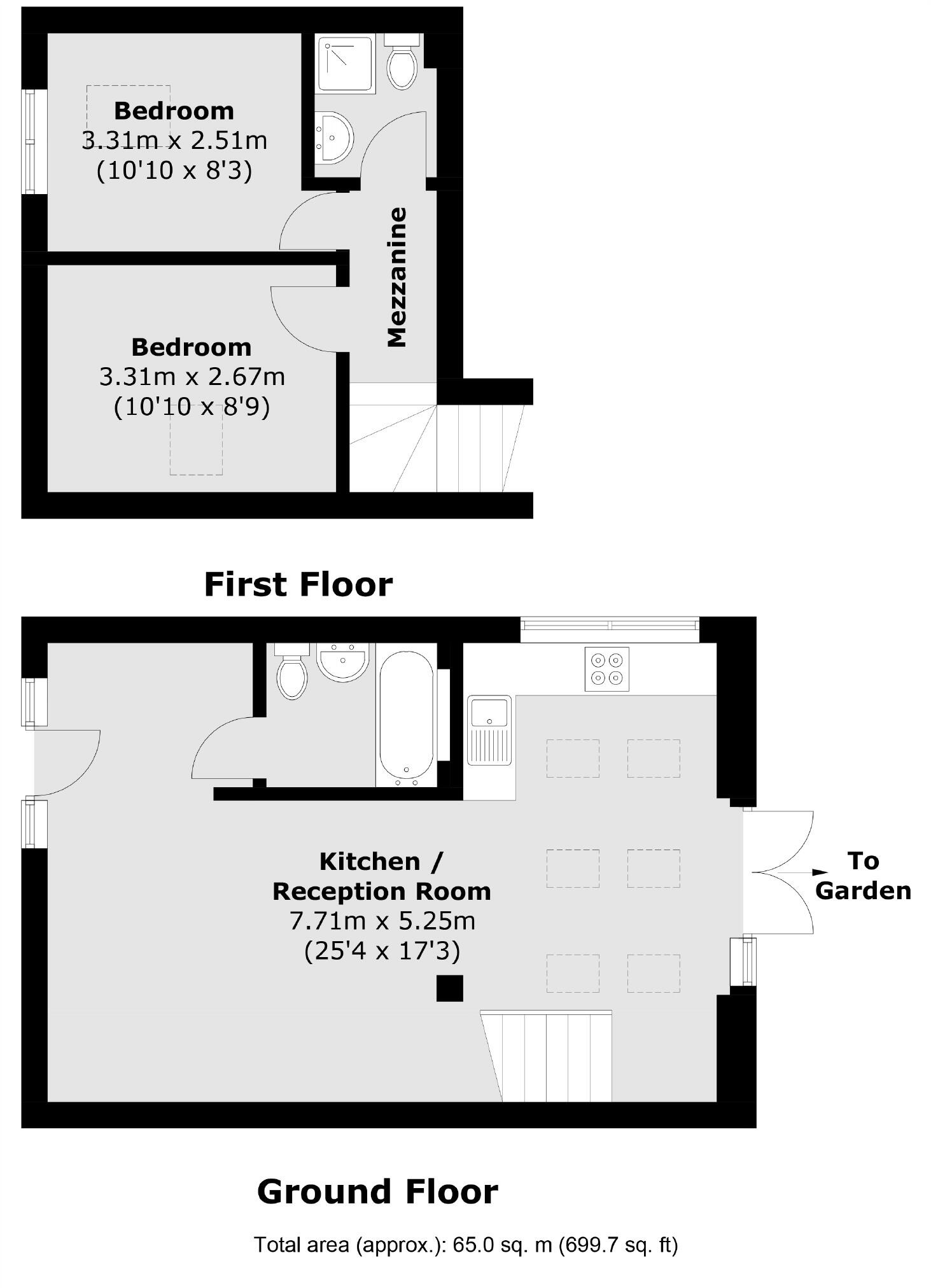 Theodore Road, Lewisham floorplan