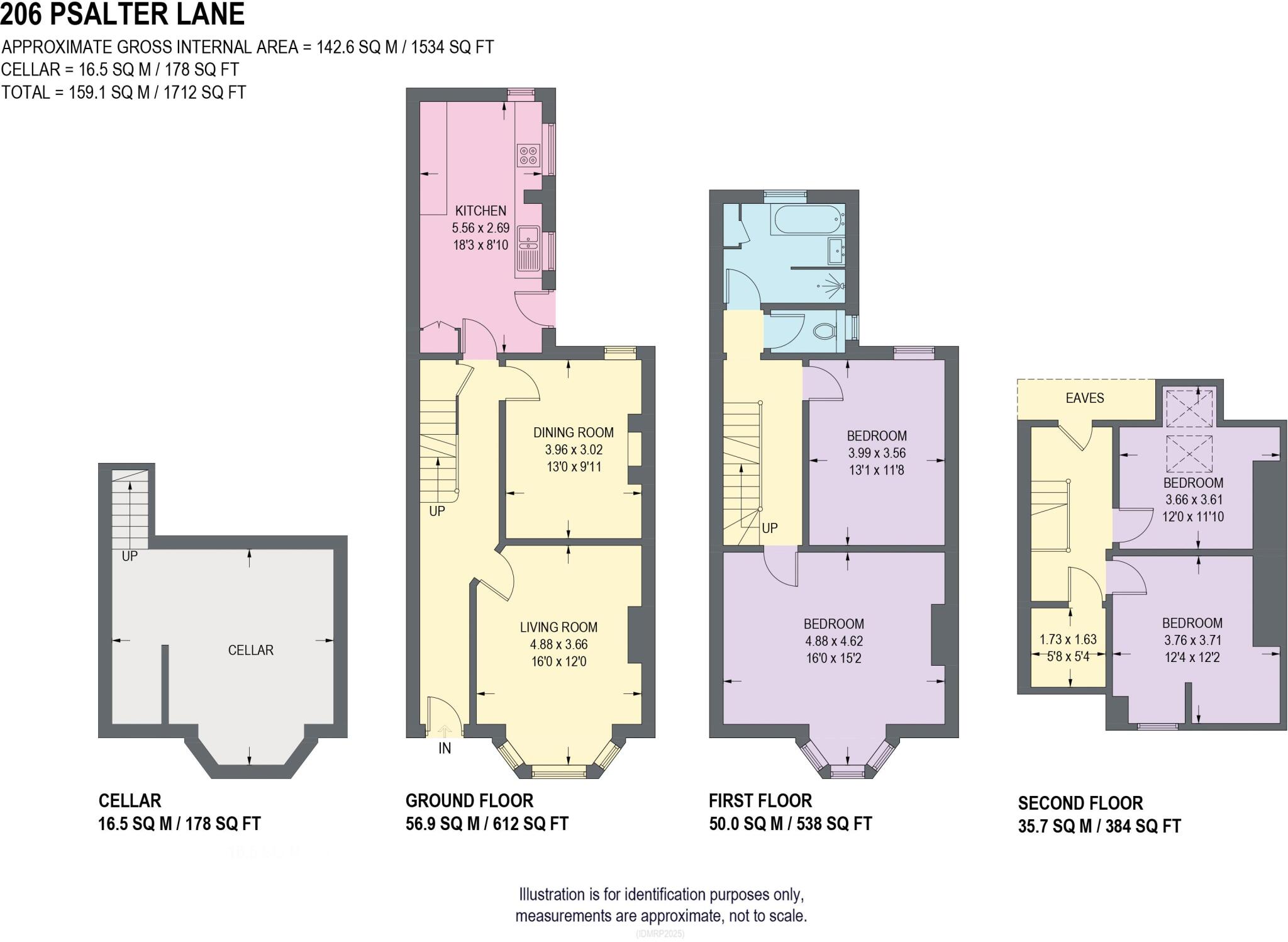 Psalter Lane, Brincliffe, Sheffield floorplan