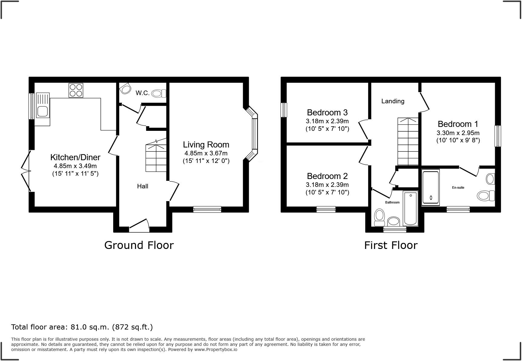 Kingston Drive, Bicester, Oxfordshire floorplan