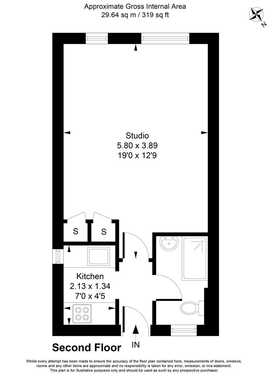 Glovers Lodge, Richmond, TW10 floorplan