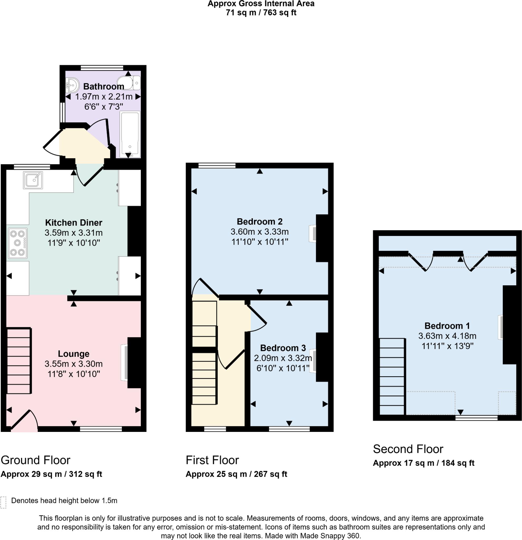 Woodfields, Stansted floorplan