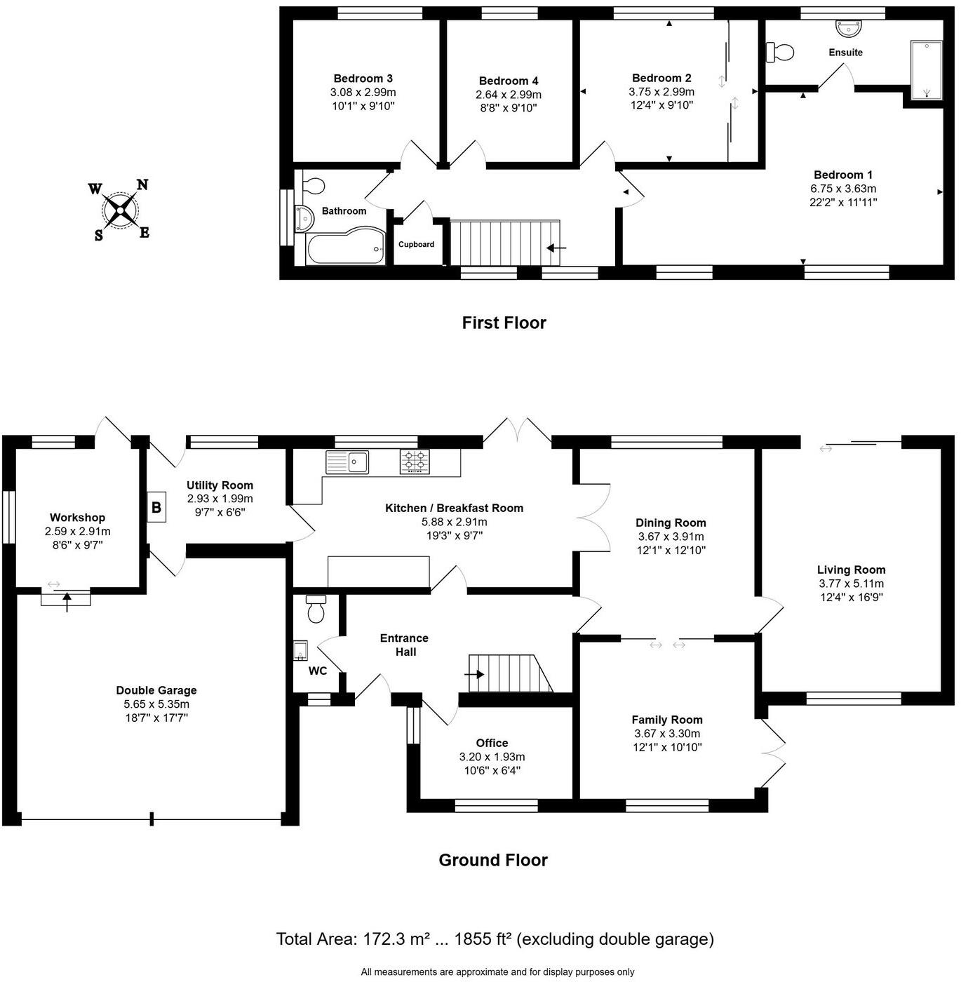 Sawyers Close, Minety floorplan