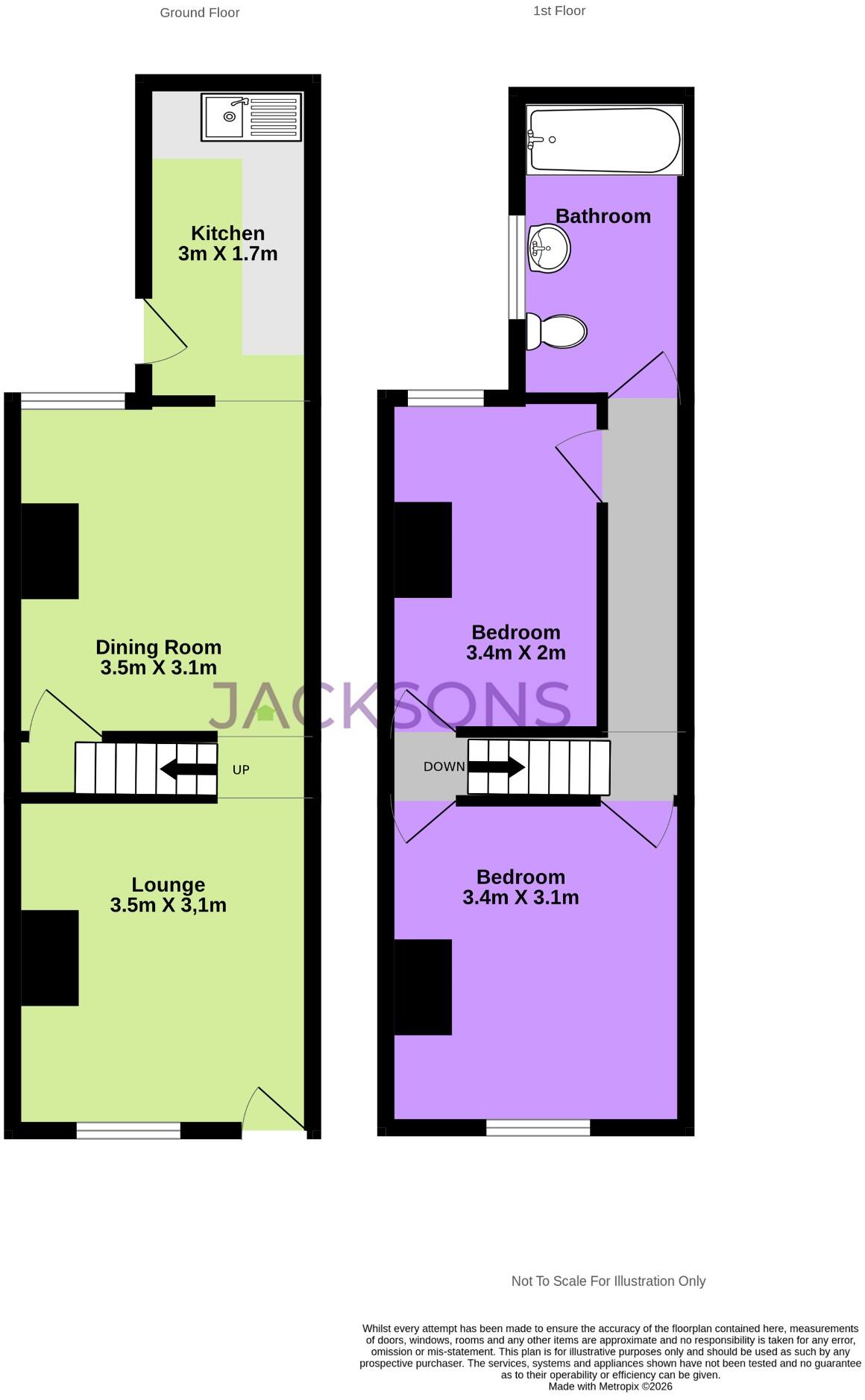 High Street, Rainham, floorplan