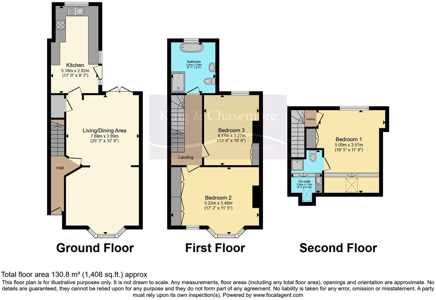 Compton Road, Brighton, East Sussex, BN1 floorplan