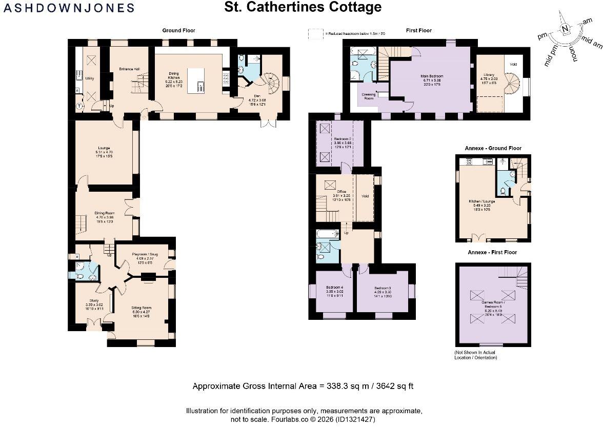 St Catherine's Cottage, Patterdale Road, Windermere, LA23 1NH floorplan