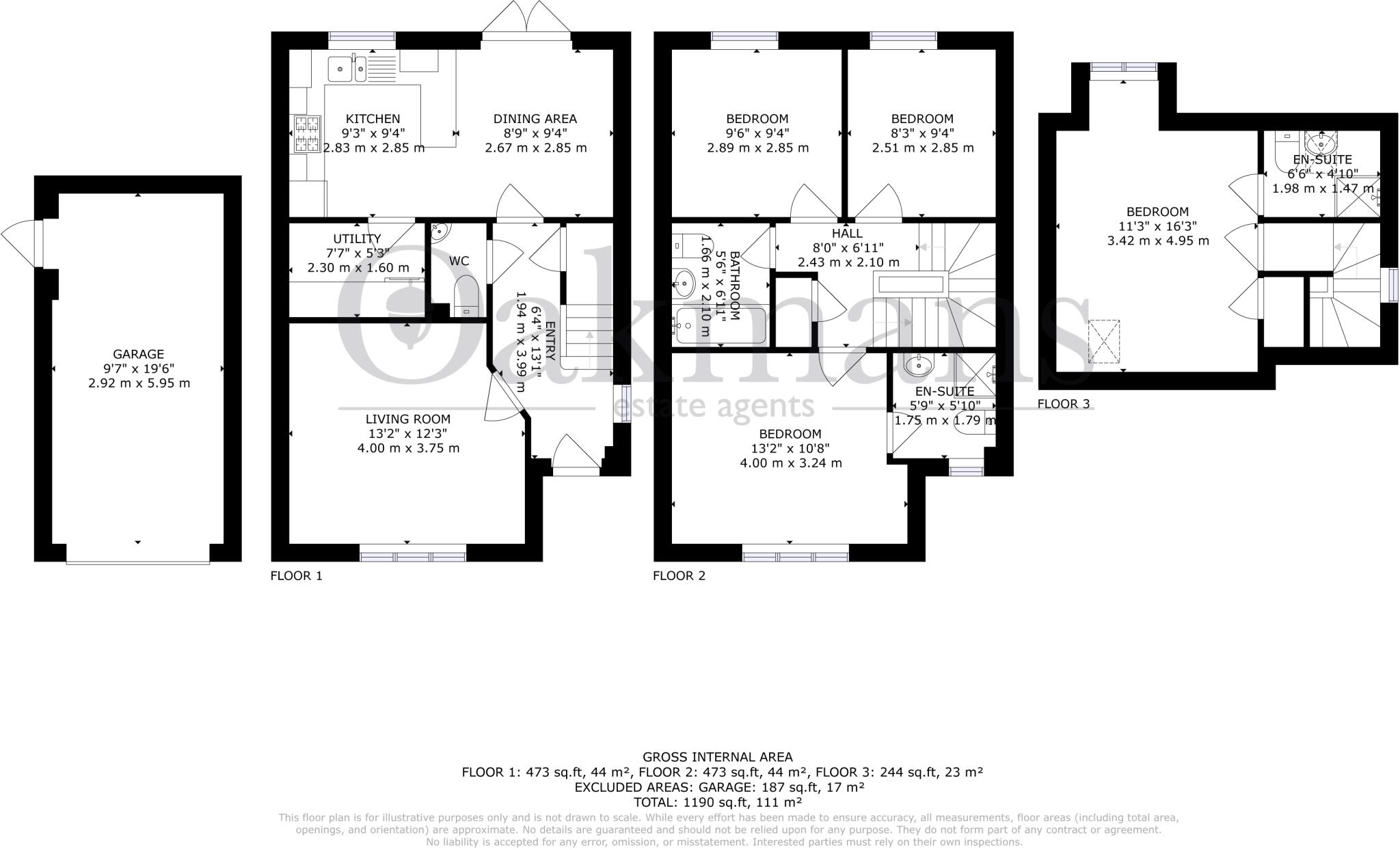 Ashes Lane, Birmingham, B16 floorplan