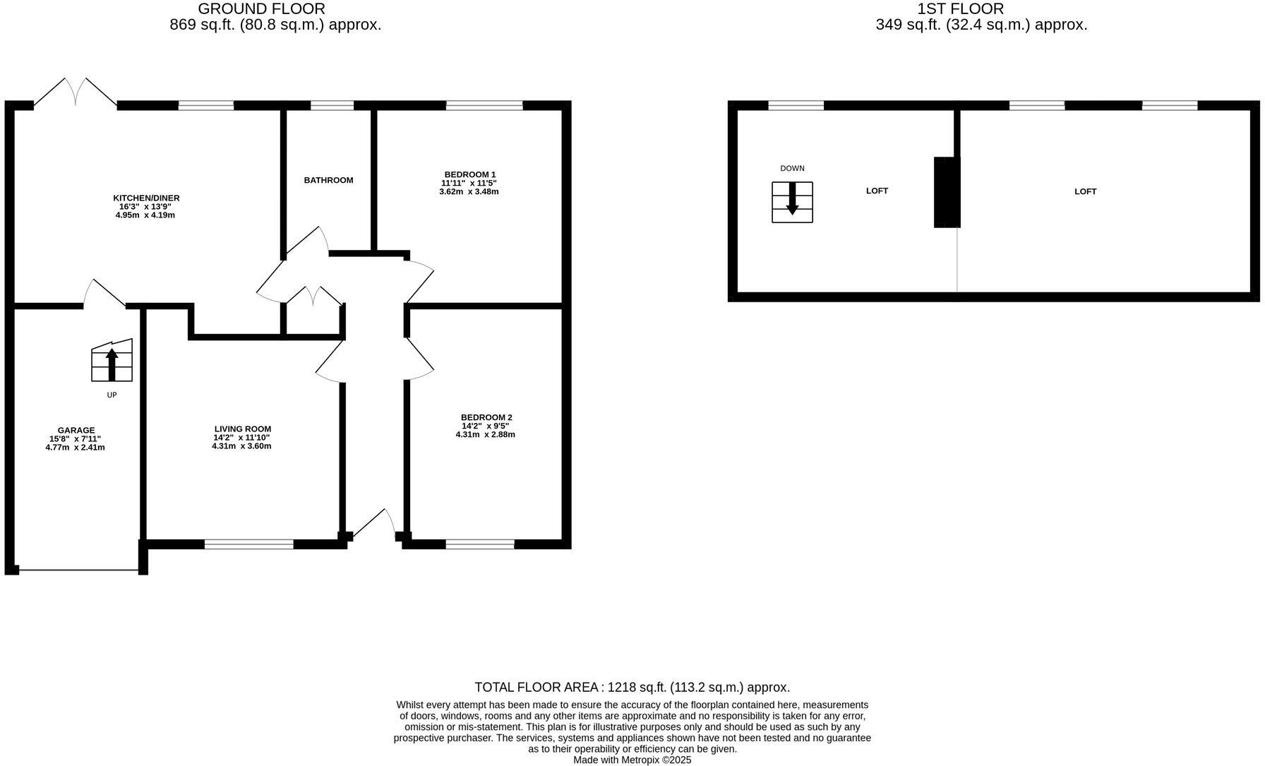 Crewe Road, Shavington, CW2 floorplan