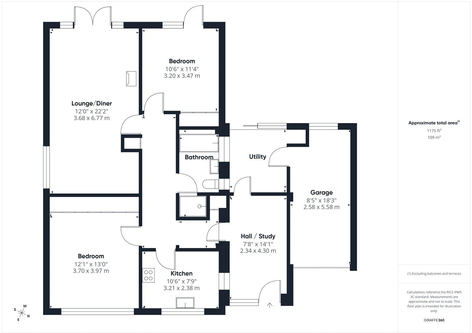 Forest Way, Highcliffe, Dorset, BH23 floorplan