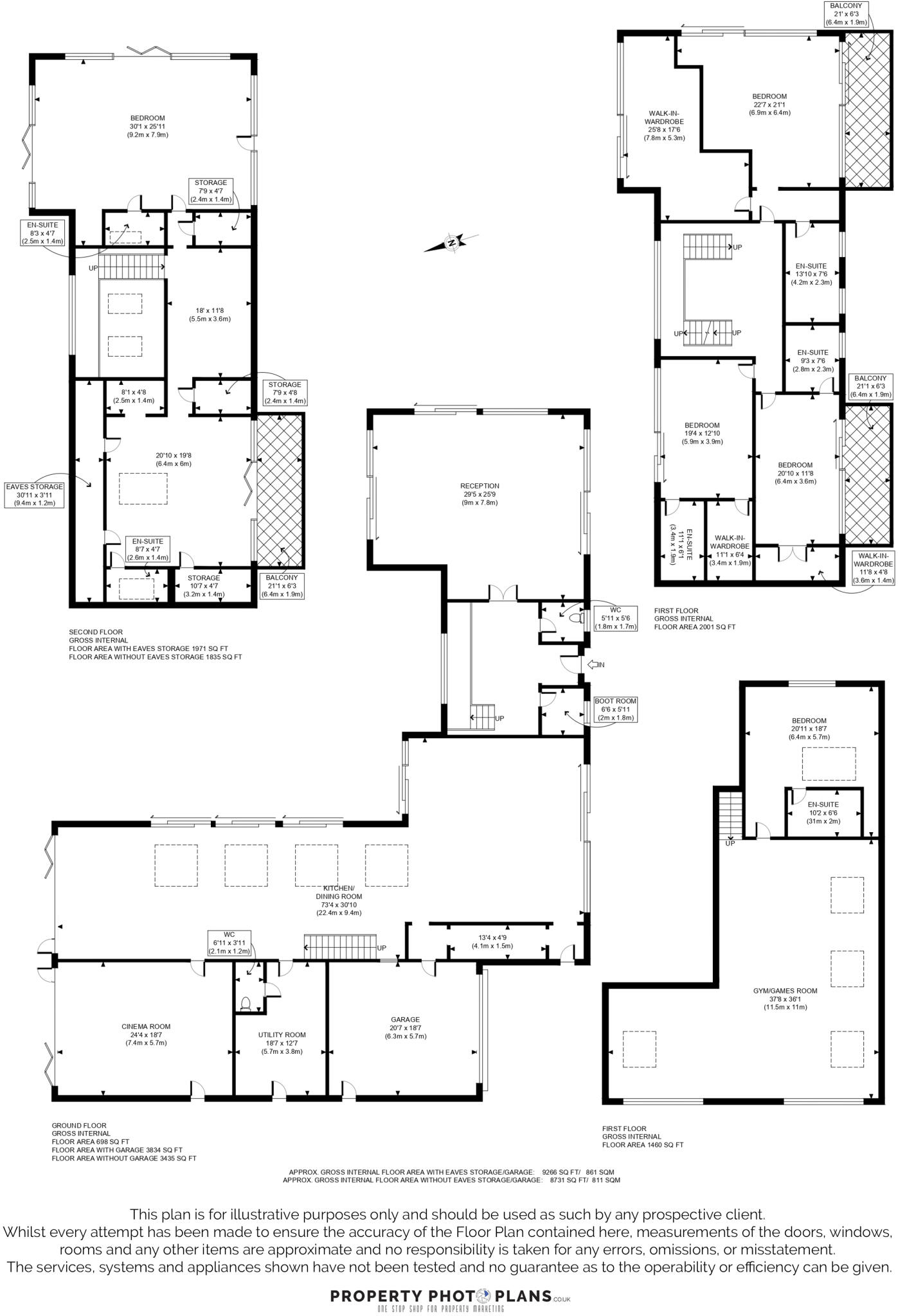 Old Park Ride, Goffs Oak, Waltham Cross, EN7 floorplan