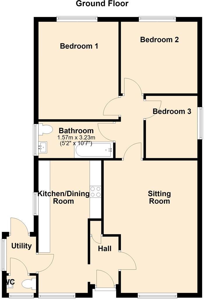 Heath Avenue, Littleover, Derby floorplan