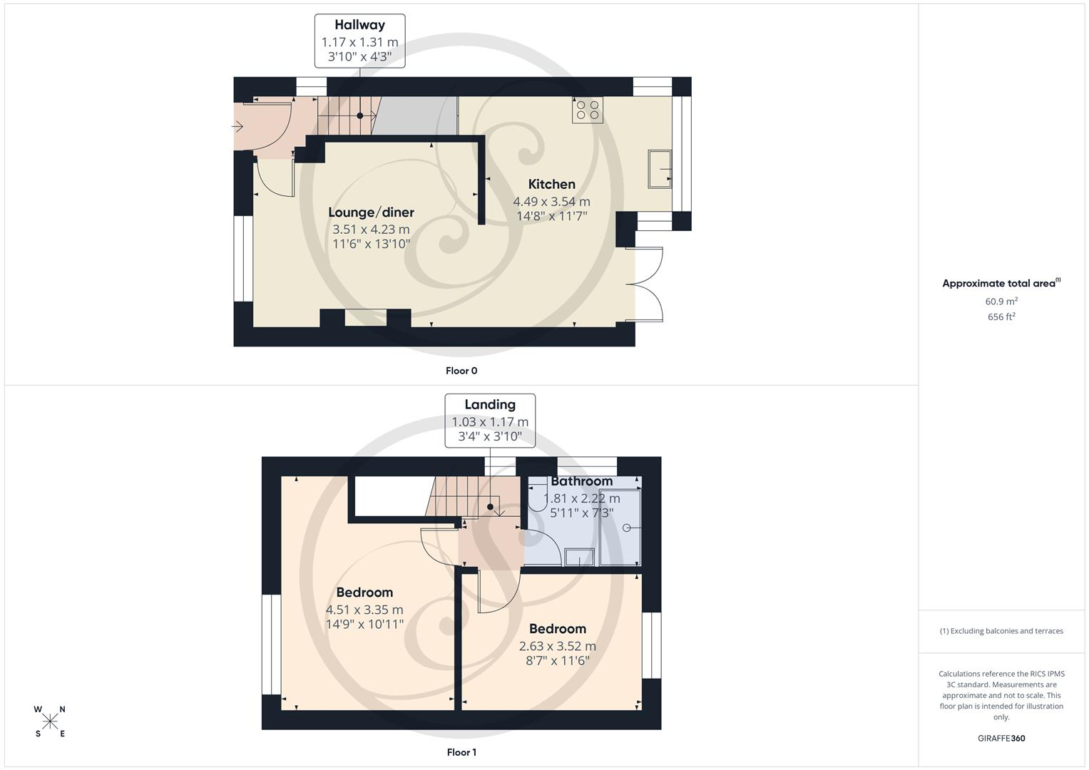 Kennerleigh Avenue, Leeds floorplan