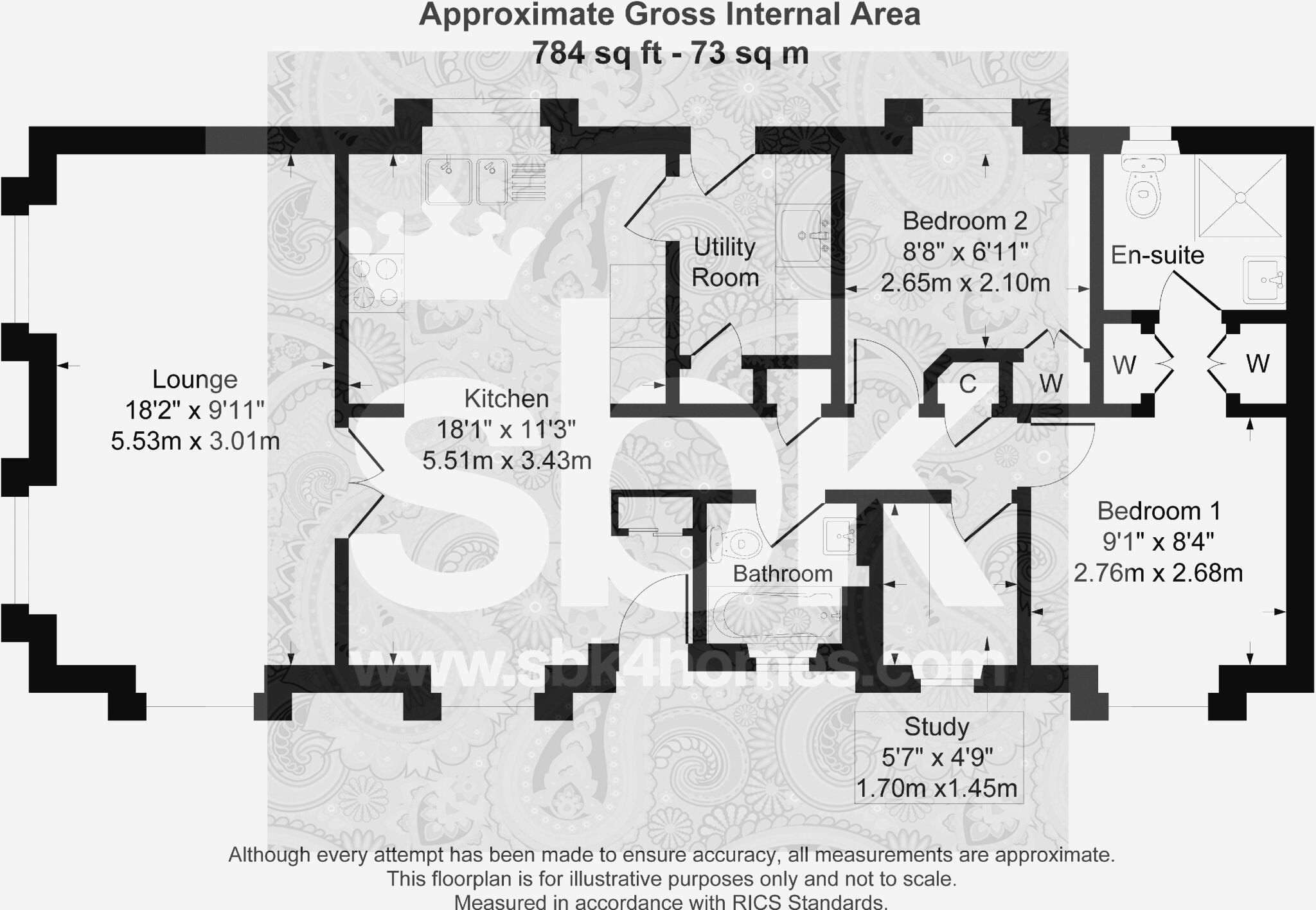 Lodge Road, Locks Heath floorplan