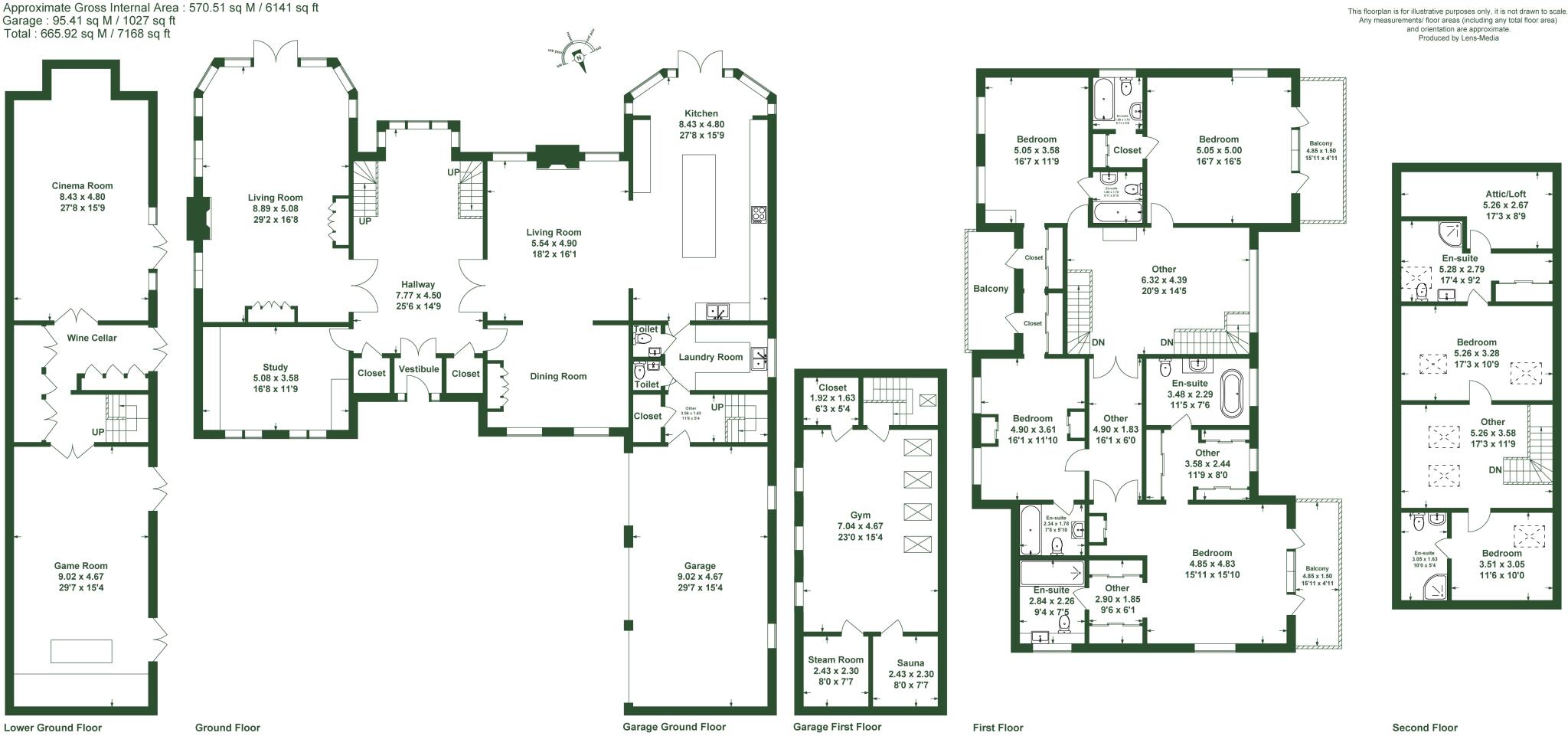 Lockwood Avenue, Poulton-le-Fylde, Lancashire floorplan