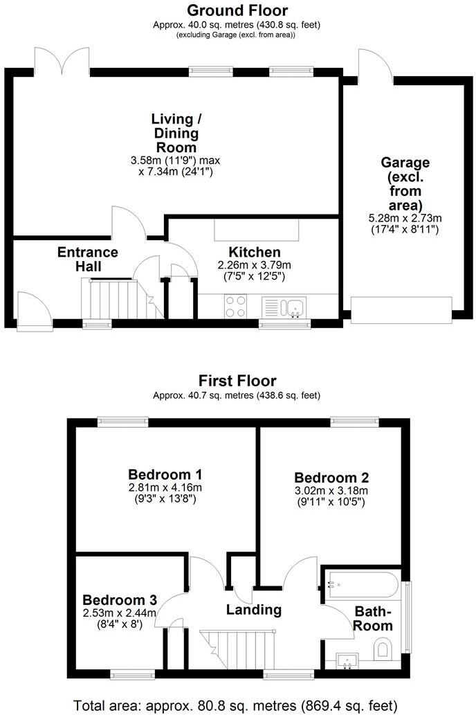 The Fen, Fenstanton floorplan