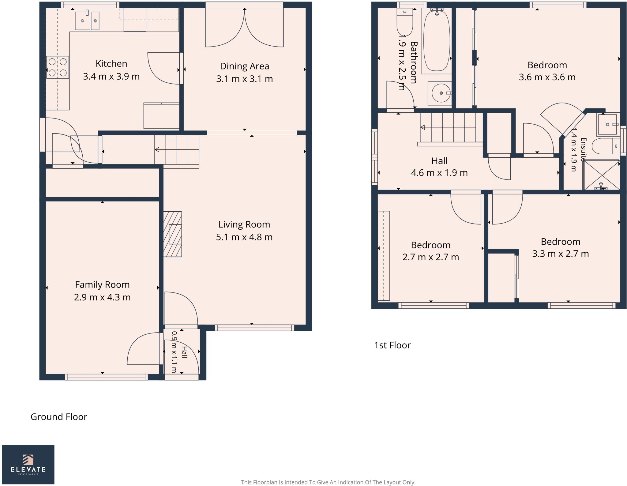 Levern Bridge Grove, Glasgow, G53 floorplan