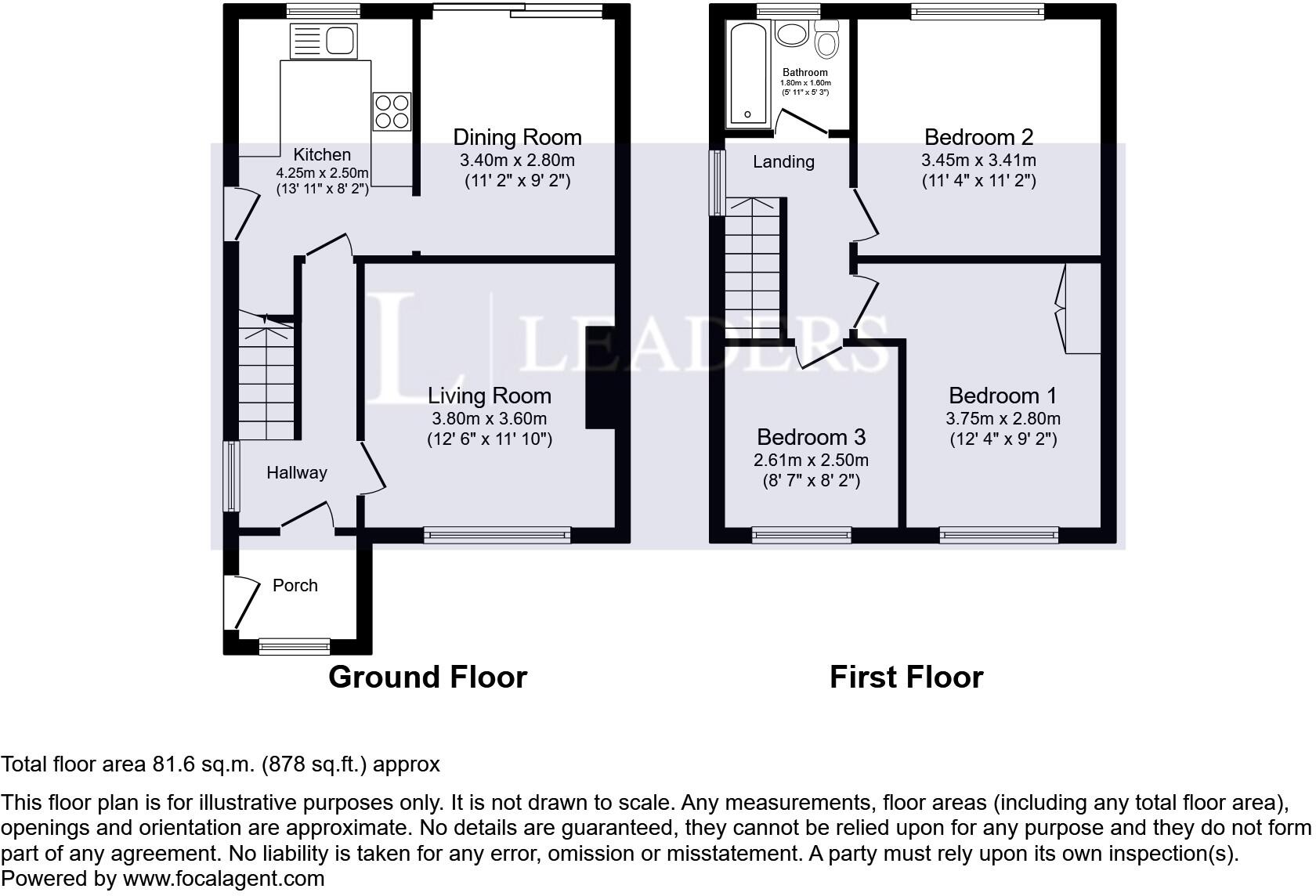 Park View, Great Stukeley, Huntingdon, PE28 floorplan